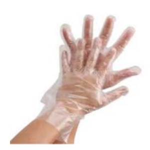 HDPE Medizinische Schutzhandschuhe