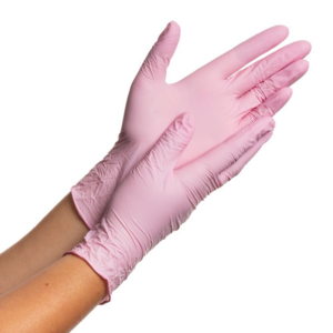 Nitril Handschuhe Rosa