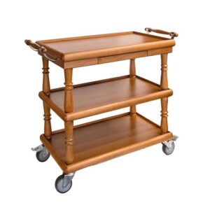 Servierwagen aus Holz
